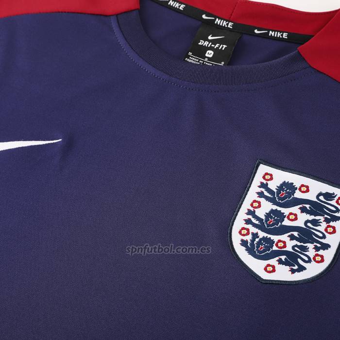 Chandal del Inglaterra Manga Corta 2024-2025 Purpura - Pantalon Corto